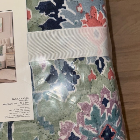 Green and Blue Quilt Set - Picture 4 of 8